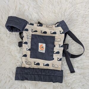 Toy Tula Baby Doll Carrier Marine Whales